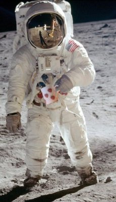 on the moon